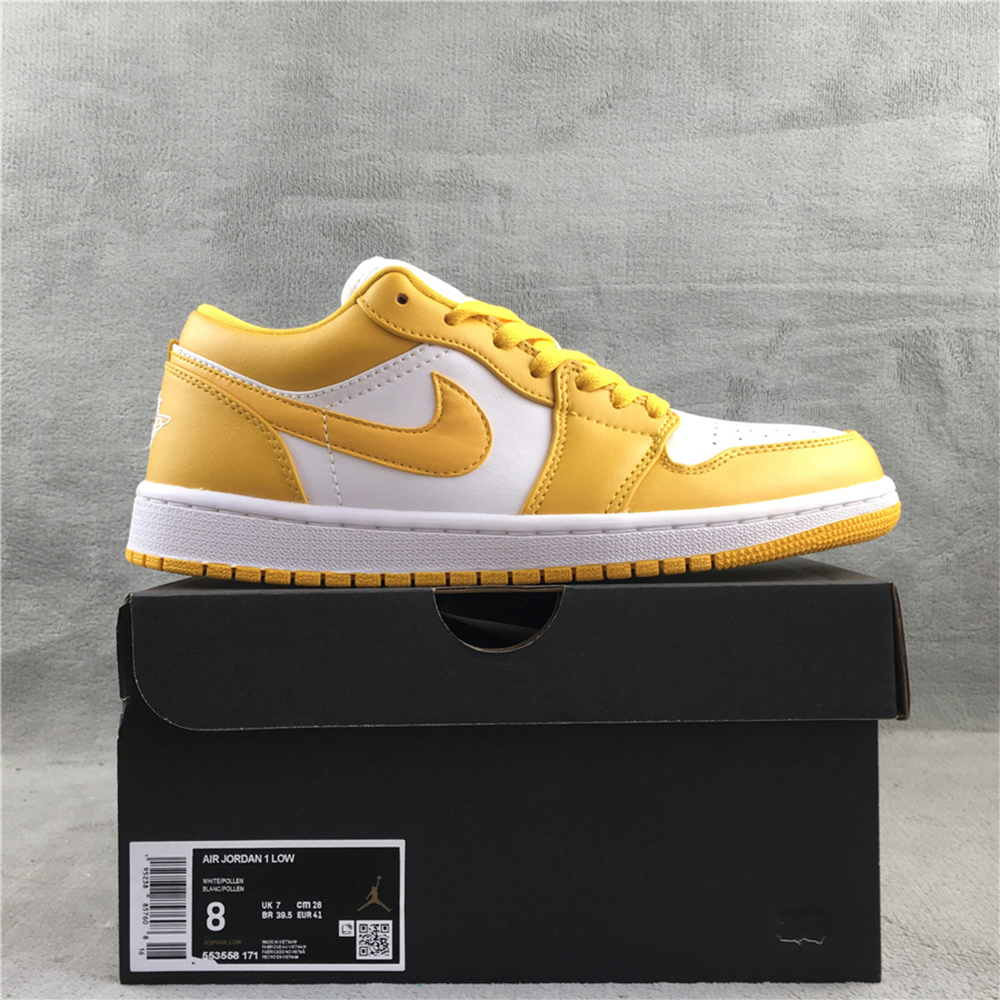 Jordan AJ 1 Low “Pollen” Sneakers - EUR FASHION