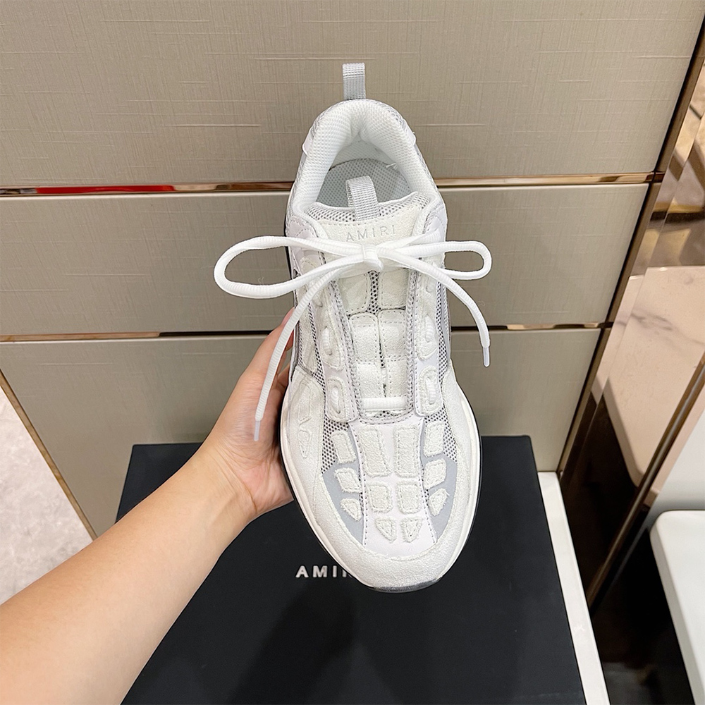 Amiri Bone Runner Sneakers White - EUR FASHION