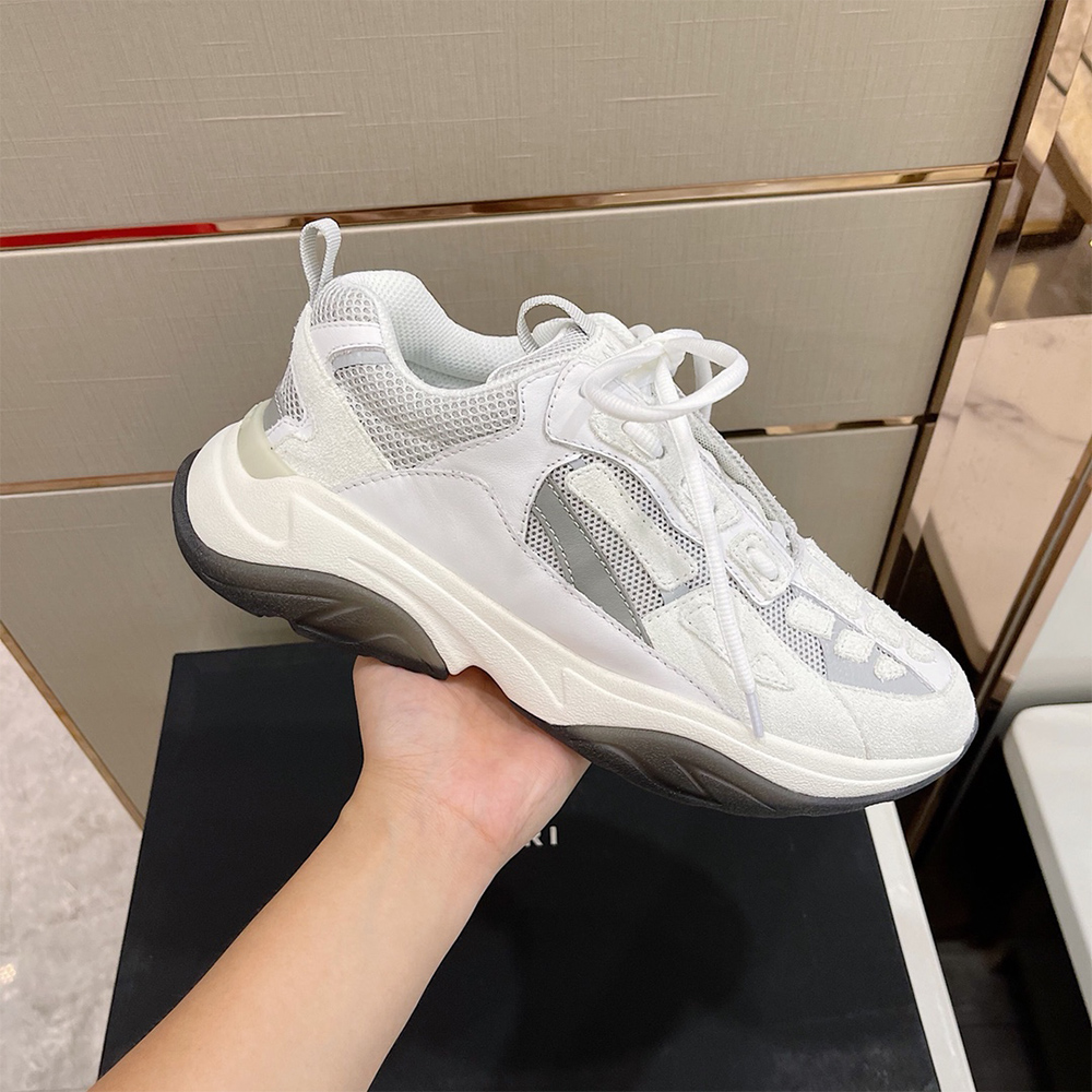 Amiri Bone Runner Sneakers White - EUR FASHION