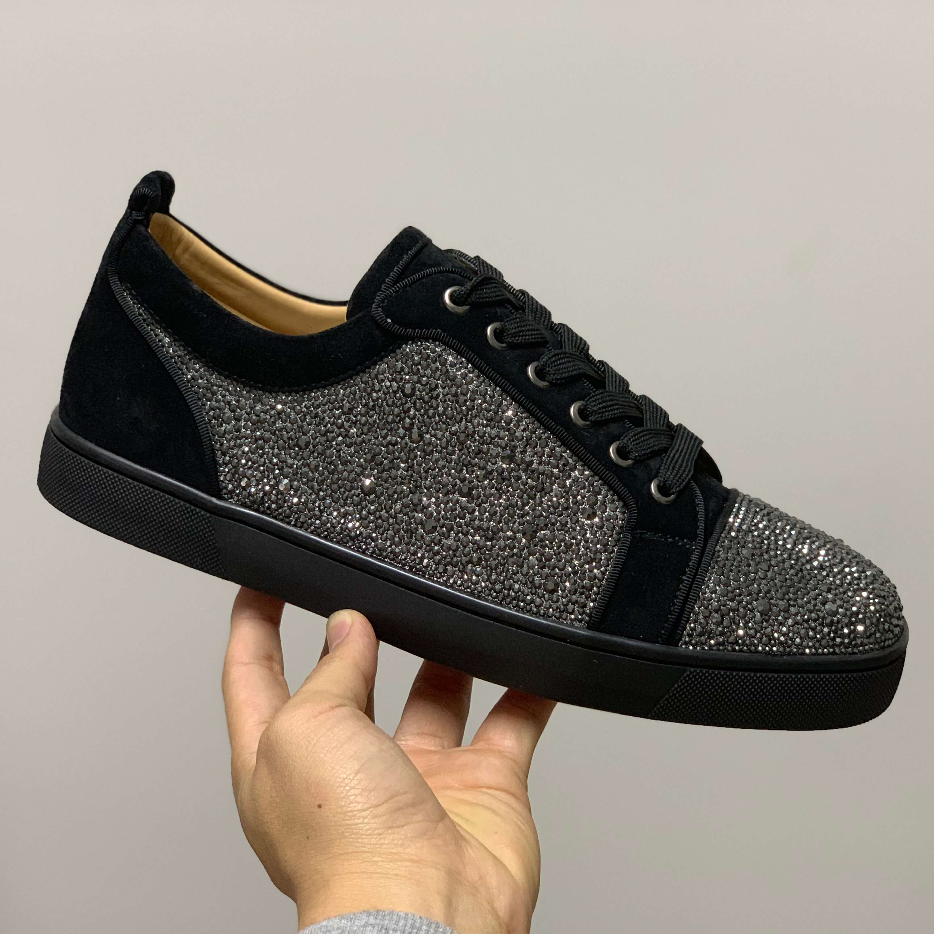 Christian Louboutin Louis Junior Mix Strass - EUR FASHION