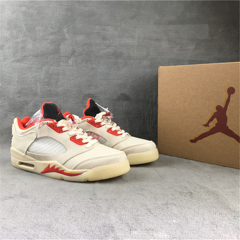 Jordan AJ 5 Low "Chinese New Year" Sneaker  DD2240-100  - EUR FASHION
