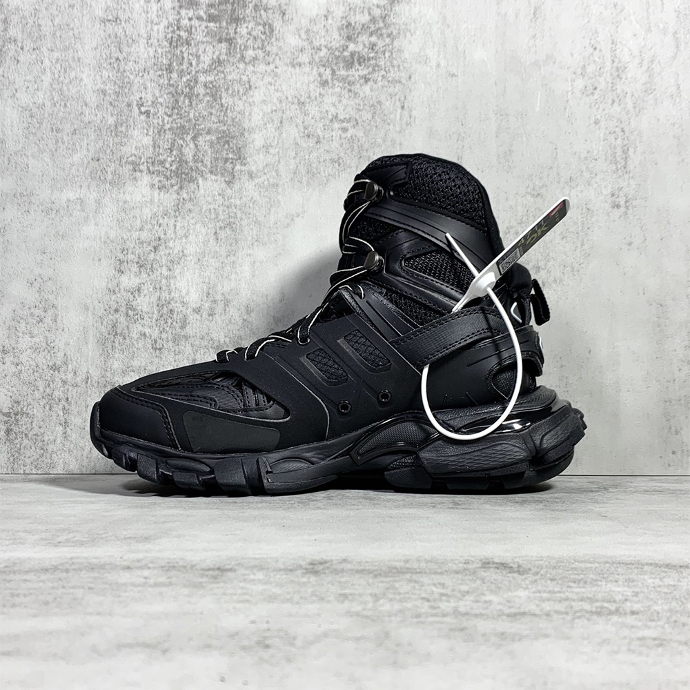 Balenciaga Men's Track Hike Sneaker In Black - EUR FASHION