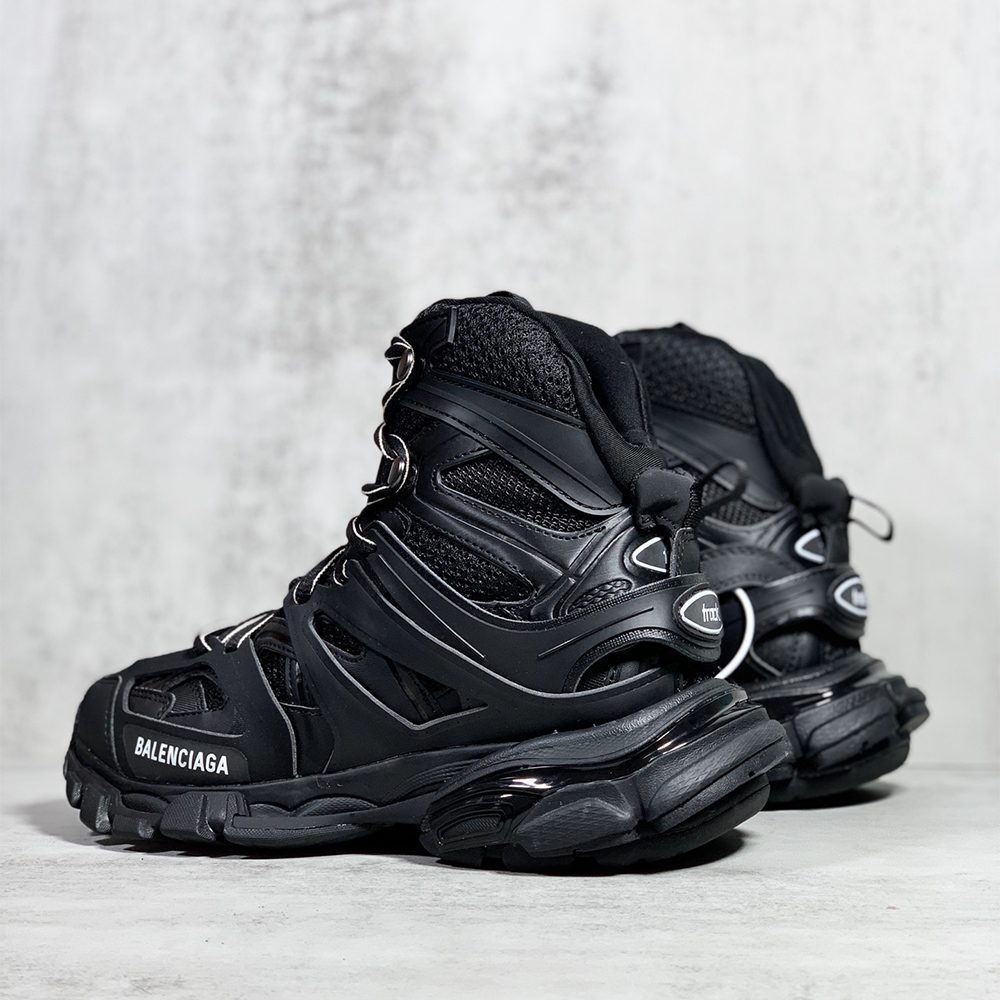 Balenciaga Men's Track Hike Sneaker In Black - EUR FASHION