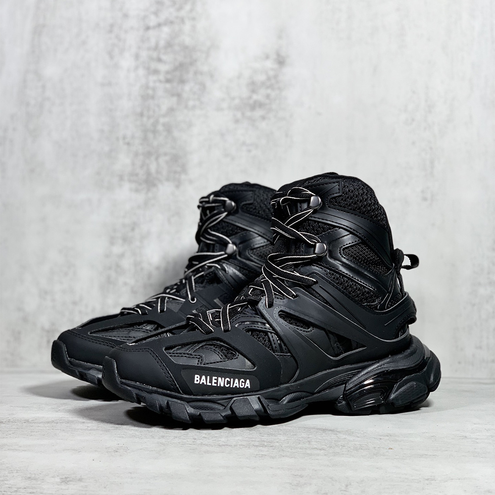 Balenciaga Men's Track Hike Sneaker In Black - EUR FASHION