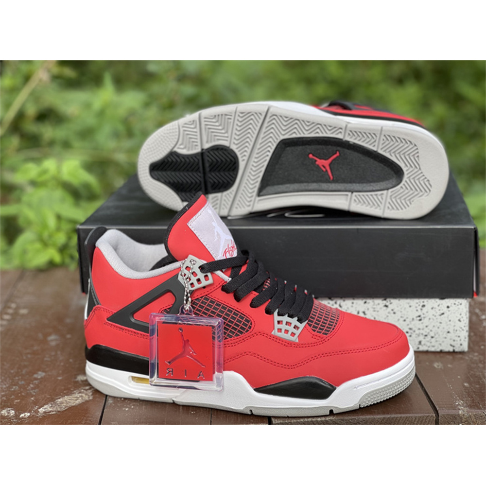 Jordan AJ4 "Red Gum" Sneakers - EUR FASHION