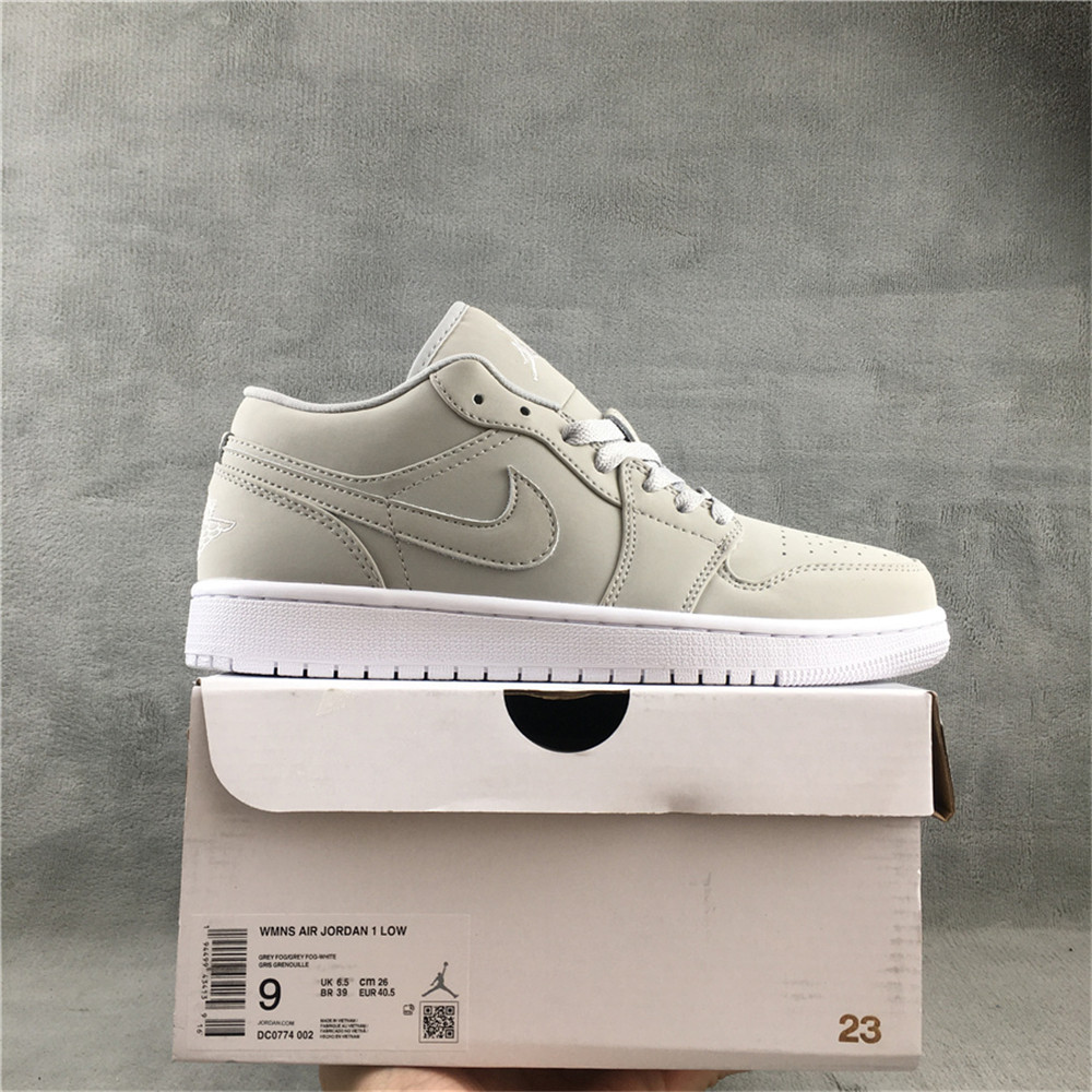 Jordan AJ1 Low Grey Fog Sneaker DC0774-002 - EUR FASHION
