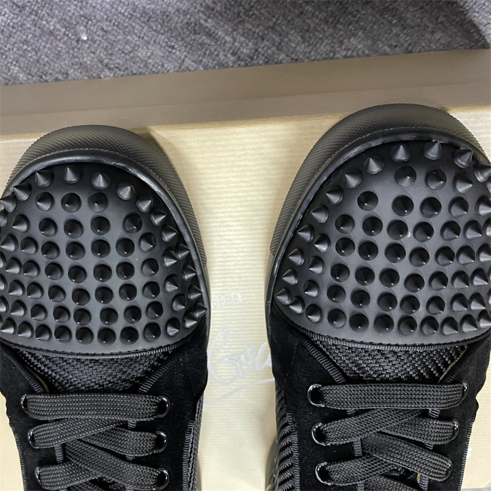 Christian Louboutin Louis Junior Spikes Orlato Sneakers - EUR FASHION
