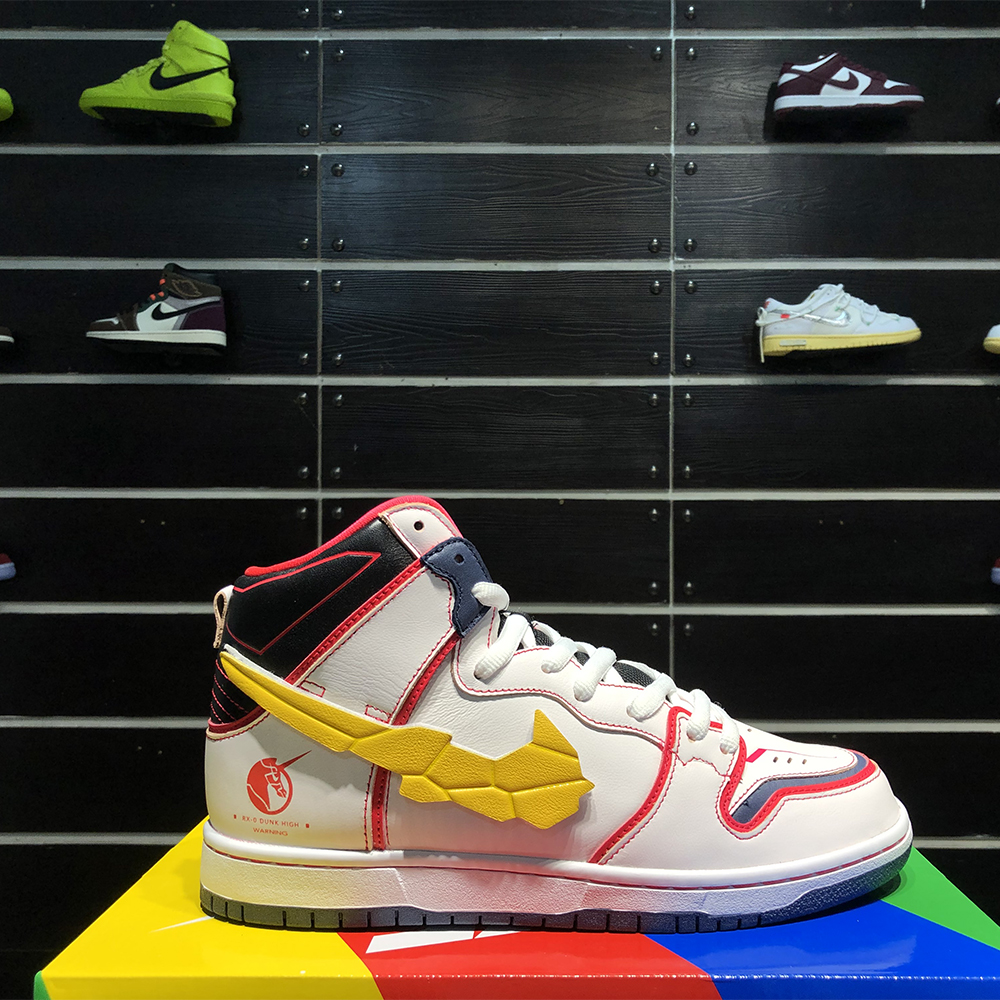 Gundam X Nike SB Dunk High Project RX-0 Unicorn - EUR FASHION