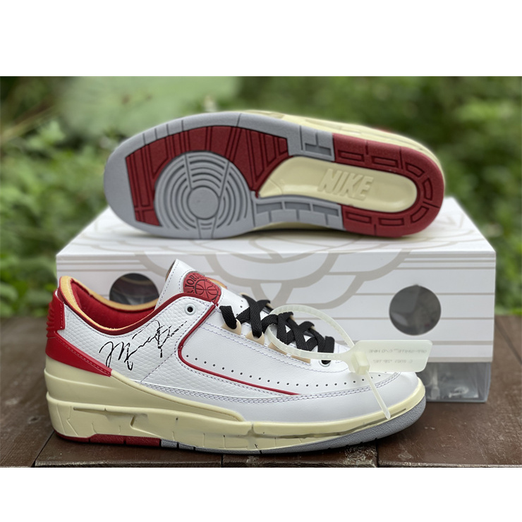 Jordan Offwhite X AJ2 Low DJ4375-106 - EUR FASHION