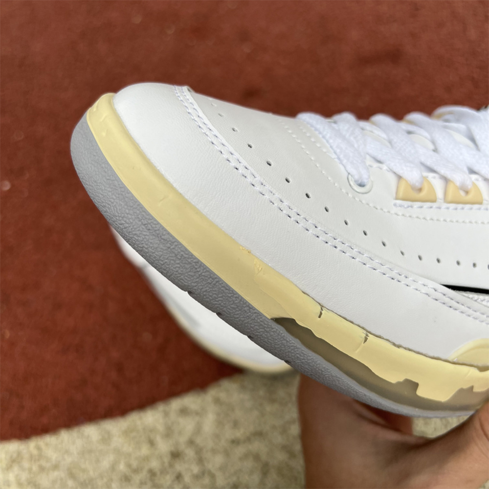 Jordan Offwhite X AJ2 Low “White/Black” Sneakers - EUR FASHION
