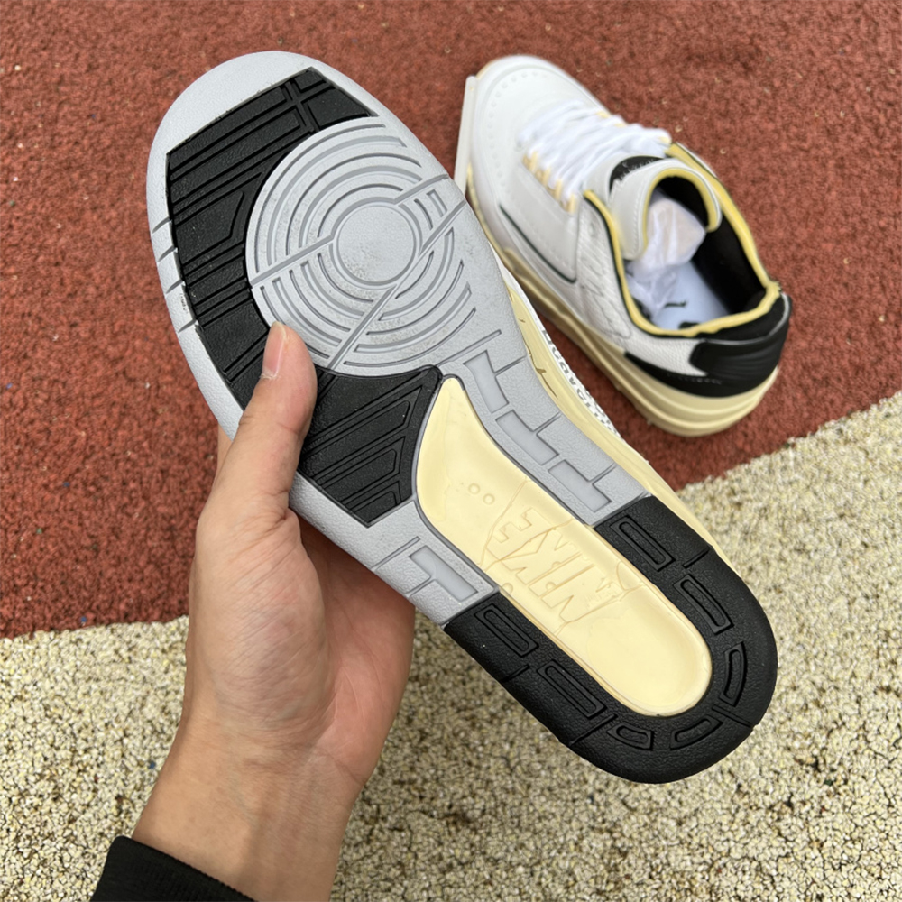 Jordan Offwhite X AJ2 Low “White/Black” Sneakers - EUR FASHION