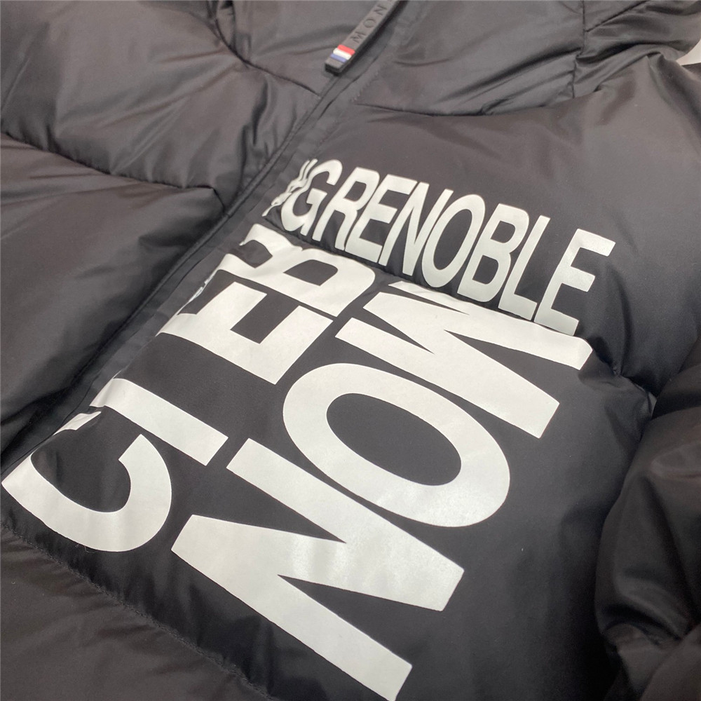 Moncler Grenoble Down Jacket In Black - EUR FASHION
