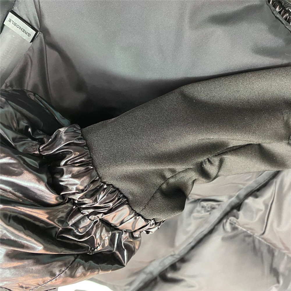 Moncler Grenoble Down Jacket In Black - EUR FASHION