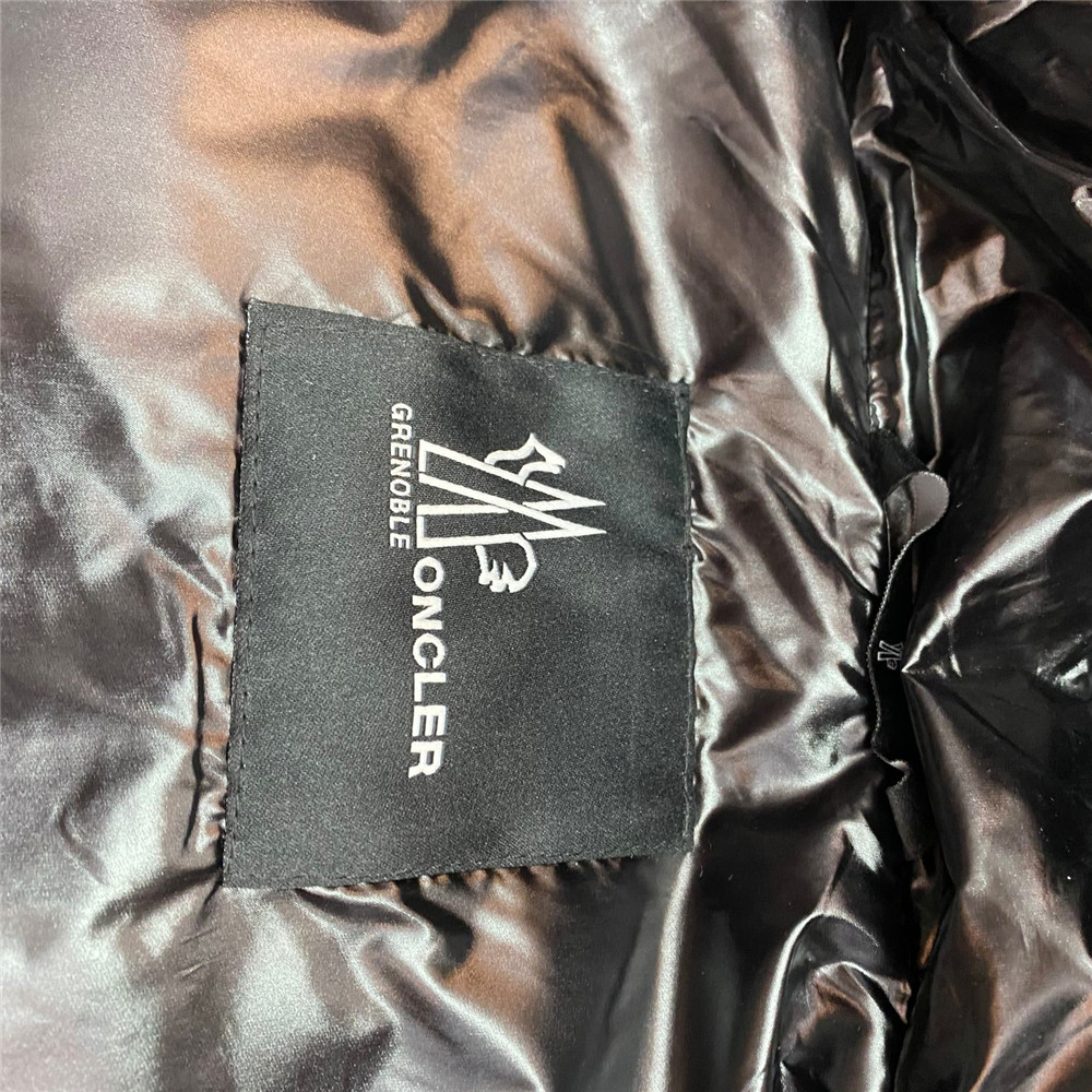 Moncler Grenoble Down Jacket In Black - EUR FASHION