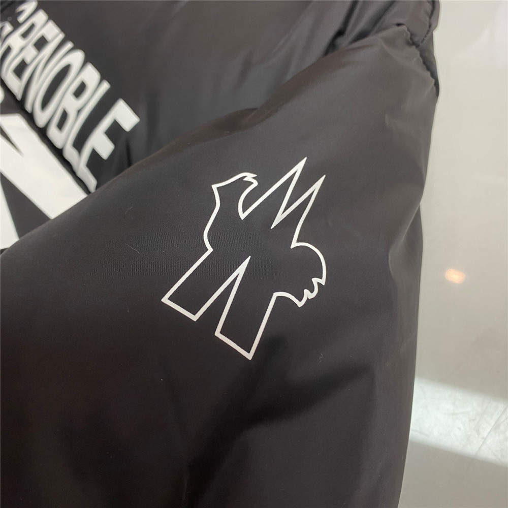 Moncler Grenoble Down Jacket In Black - EUR FASHION