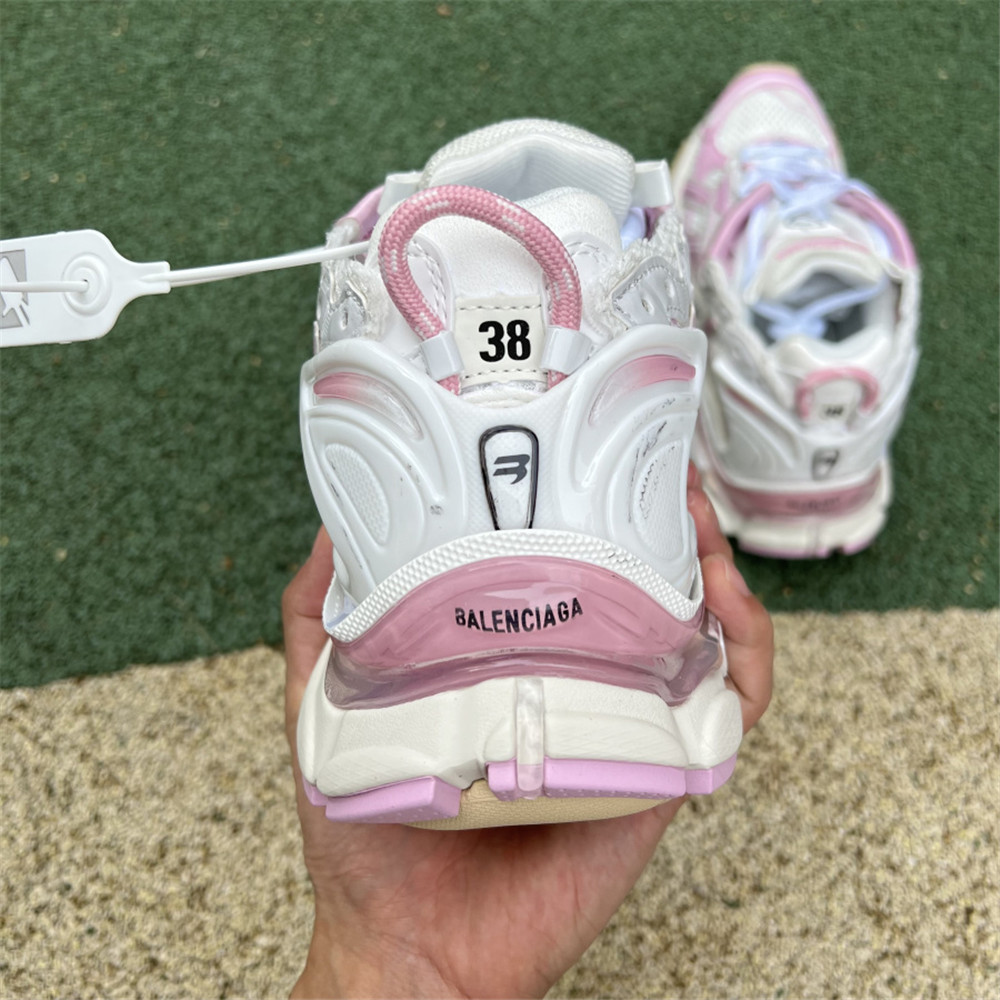Balenciaga Track Sneaker In Cherry Pink  - EUR FASHION