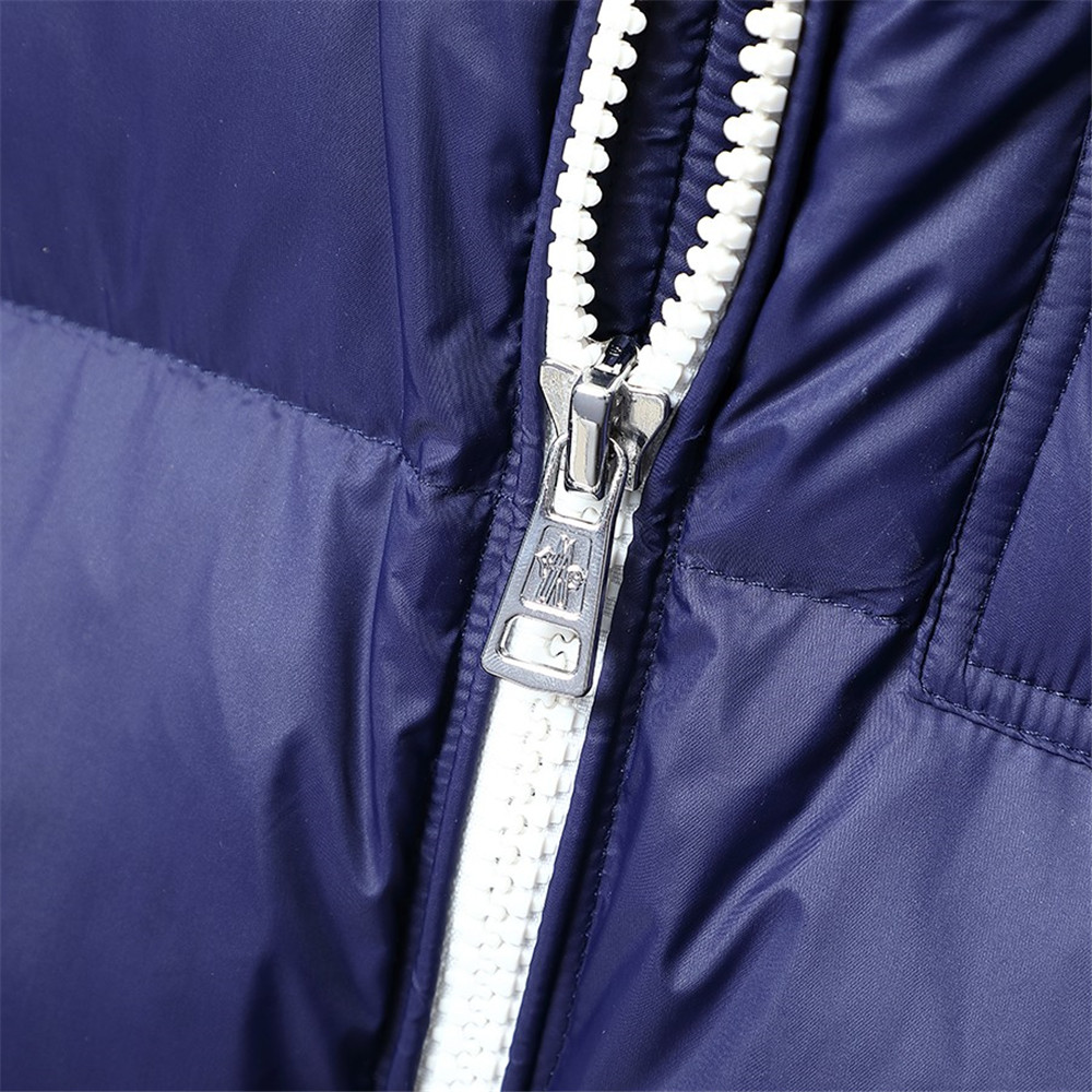 Moncler Montbeliard Short Down Jacket(Blue) - EUR FASHION