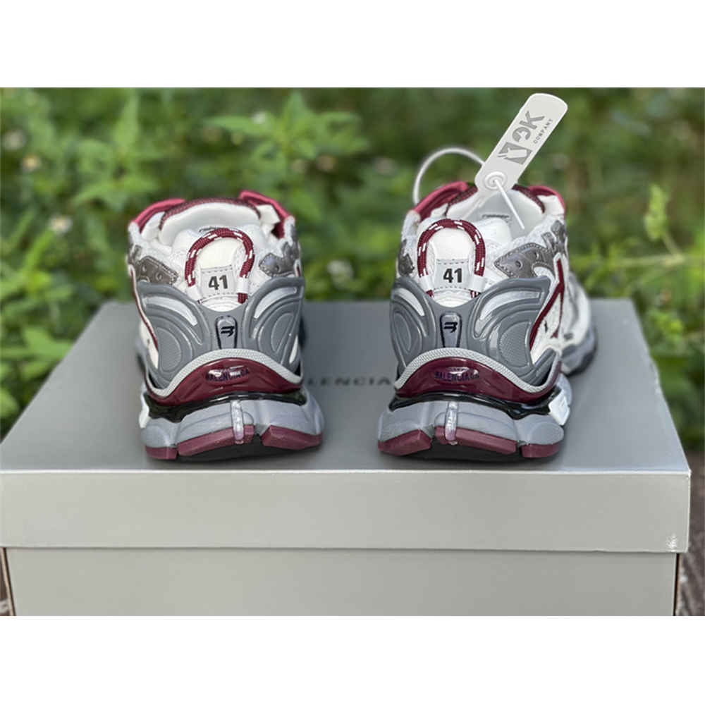 Balenciaga Runner Sneaker In Burgundy - EUR FASHION