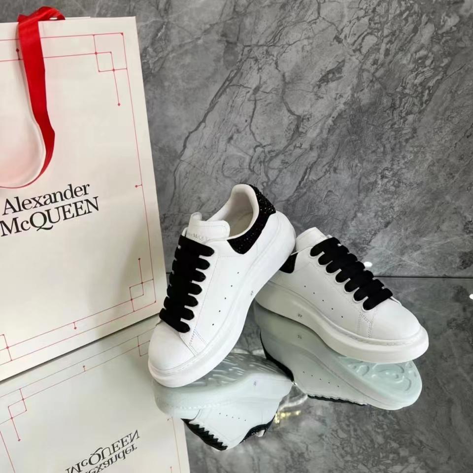 Alexander Mqueen Low-Top Air Platform Leather Sneakers    - EUR FASHION