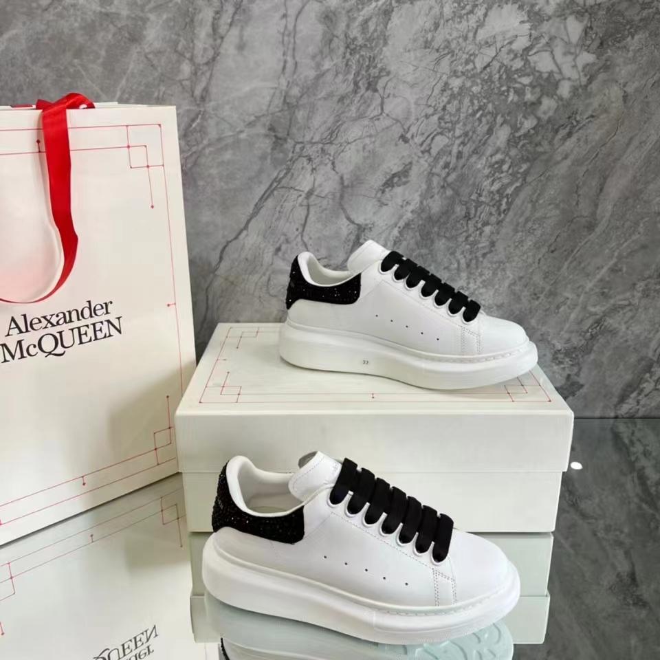 Alexander Mqueen Low-Top Air Platform Leather Sneakers    - EUR FASHION
