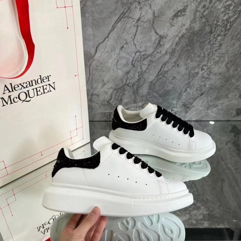 Alexander Mqueen Low-Top Air Platform Leather Sneakers    - EUR FASHION