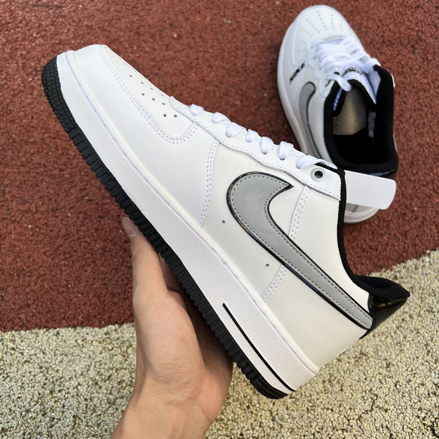 Nike Low Sneaker Air Force 1 '07 LV8 White Grey - EUR FASHION