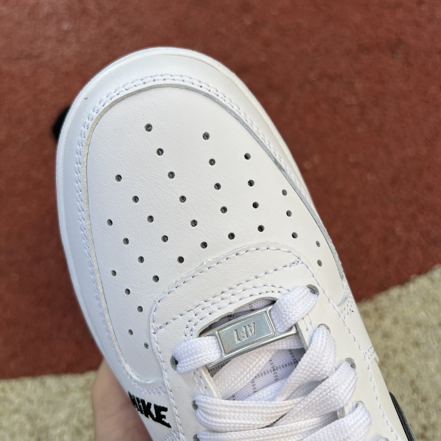 Nike Low Sneaker Air Force 1 '07 LV8 White Grey - EUR FASHION