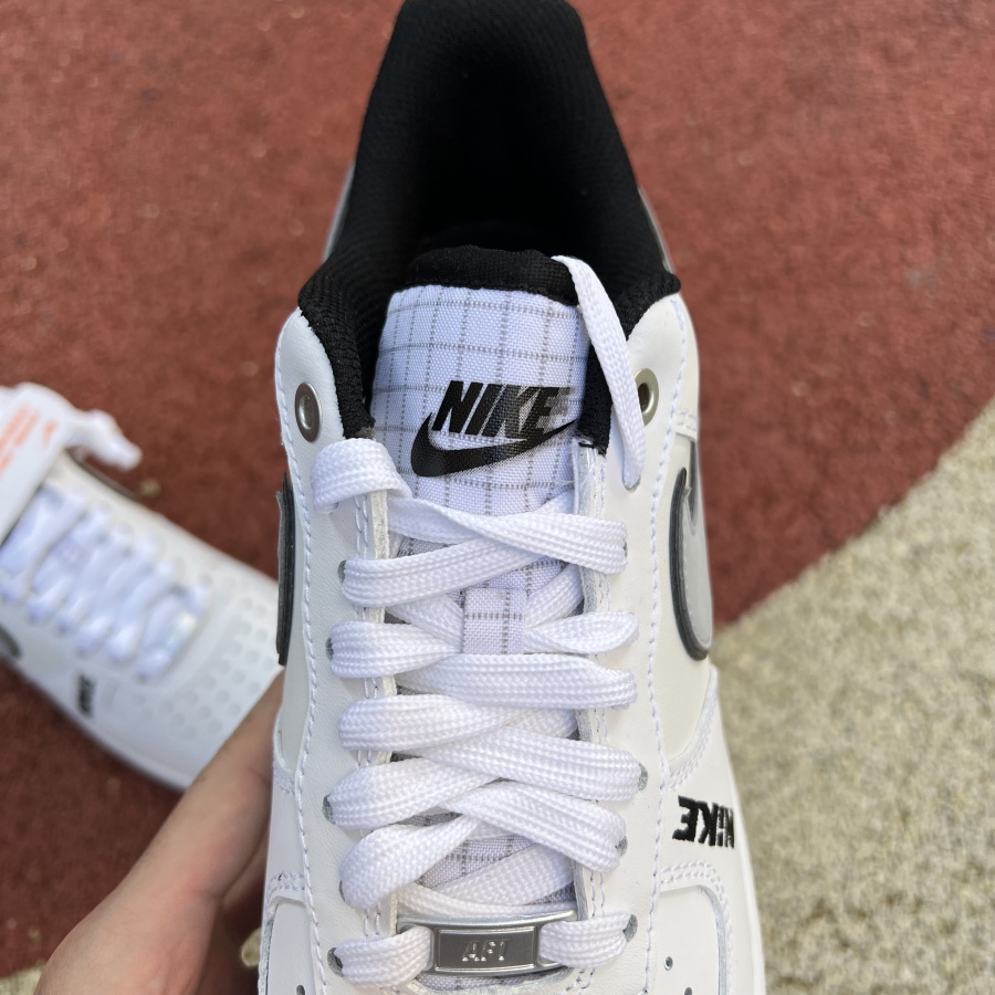 Nike Low Sneaker Air Force 1 '07 LV8 White Grey - EUR FASHION