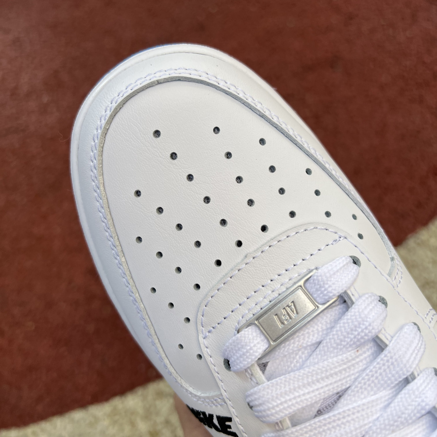 Nike Low Sneaker Air Force 1 '07 LV8 White Blue  - EUR FASHION