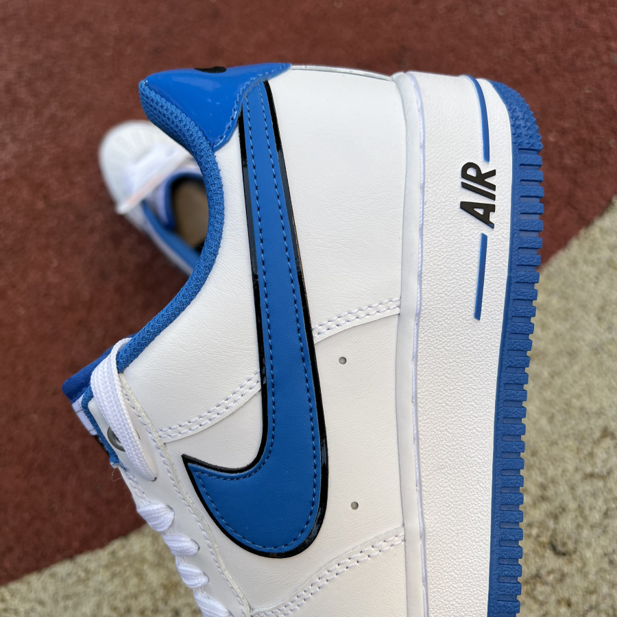 Nike Low Sneaker Air Force 1 '07 LV8 White Blue  - EUR FASHION