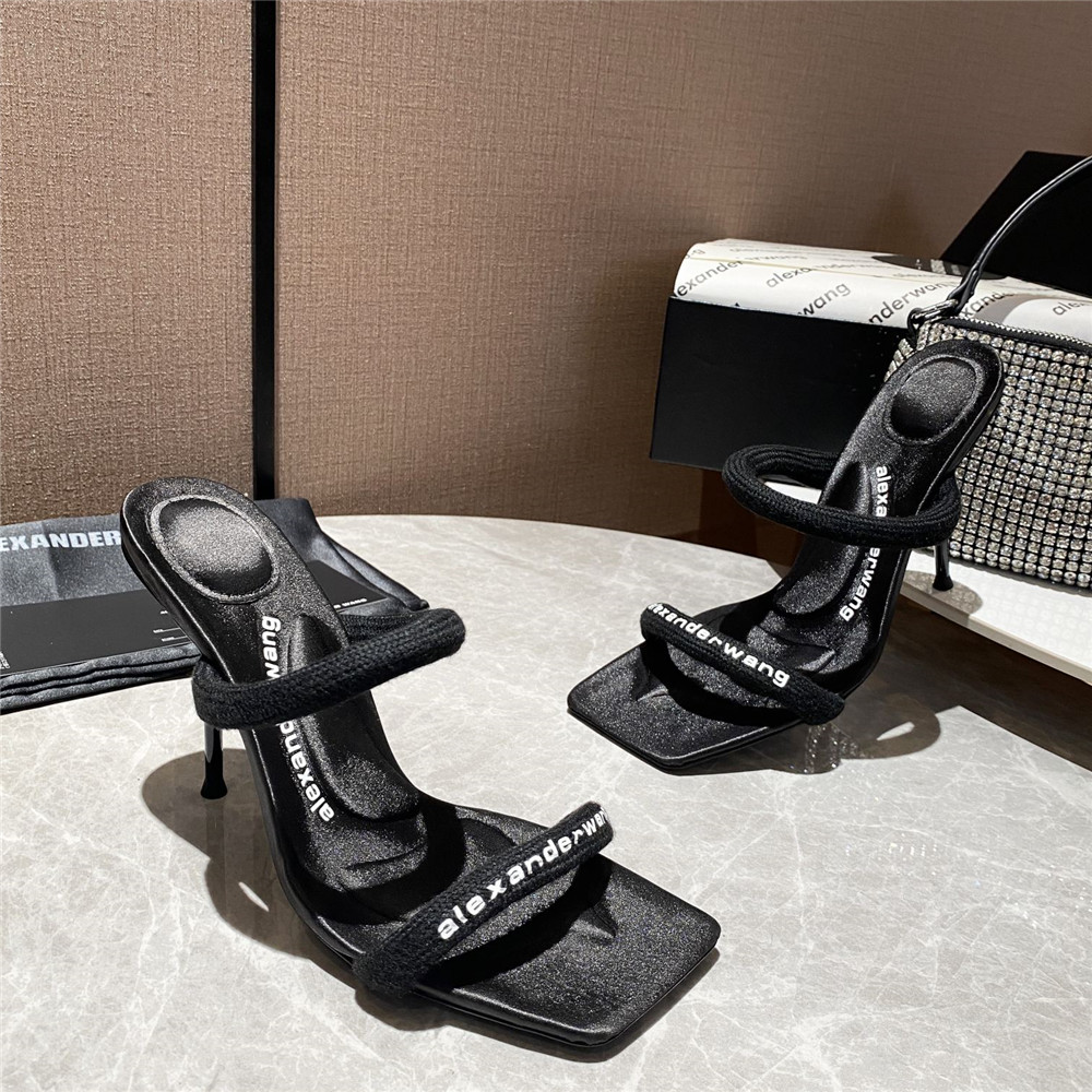 Alexander Wang Women Heels In Black(10Cm Heel) - EUR FASHION
