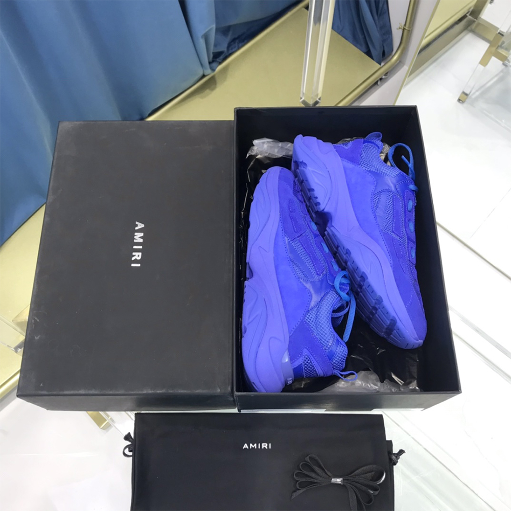Amiri Bone Runner All Blue - EUR FASHION