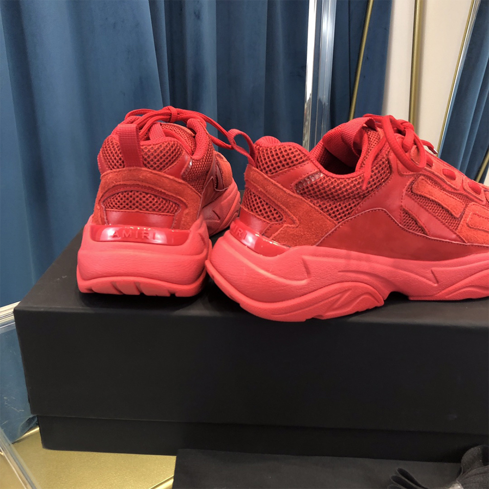 Amiri Bone Runner All Red - EUR FASHION