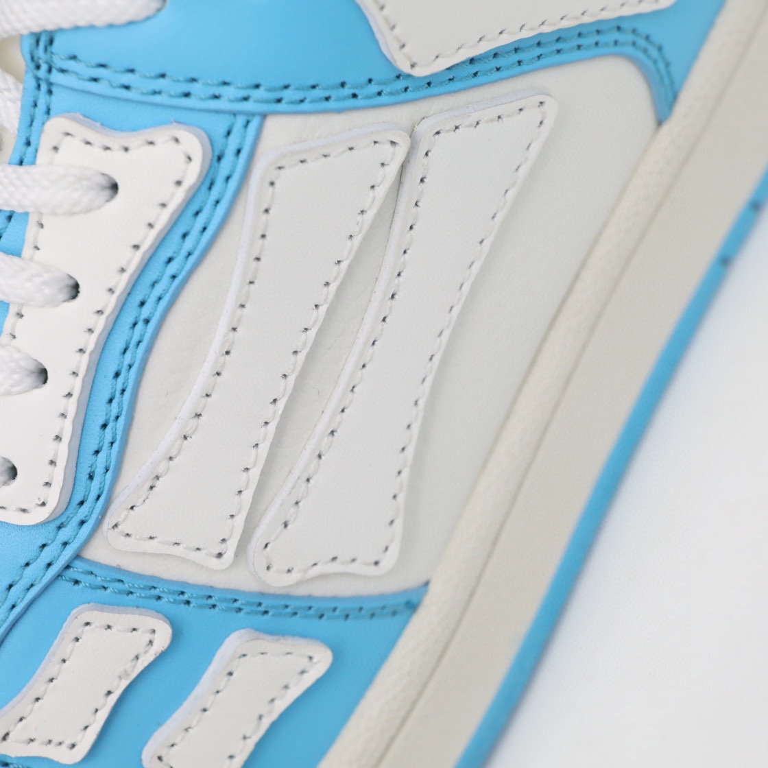 Amiri Skel-Top Low Sneaker Blue/White - EUR FASHION