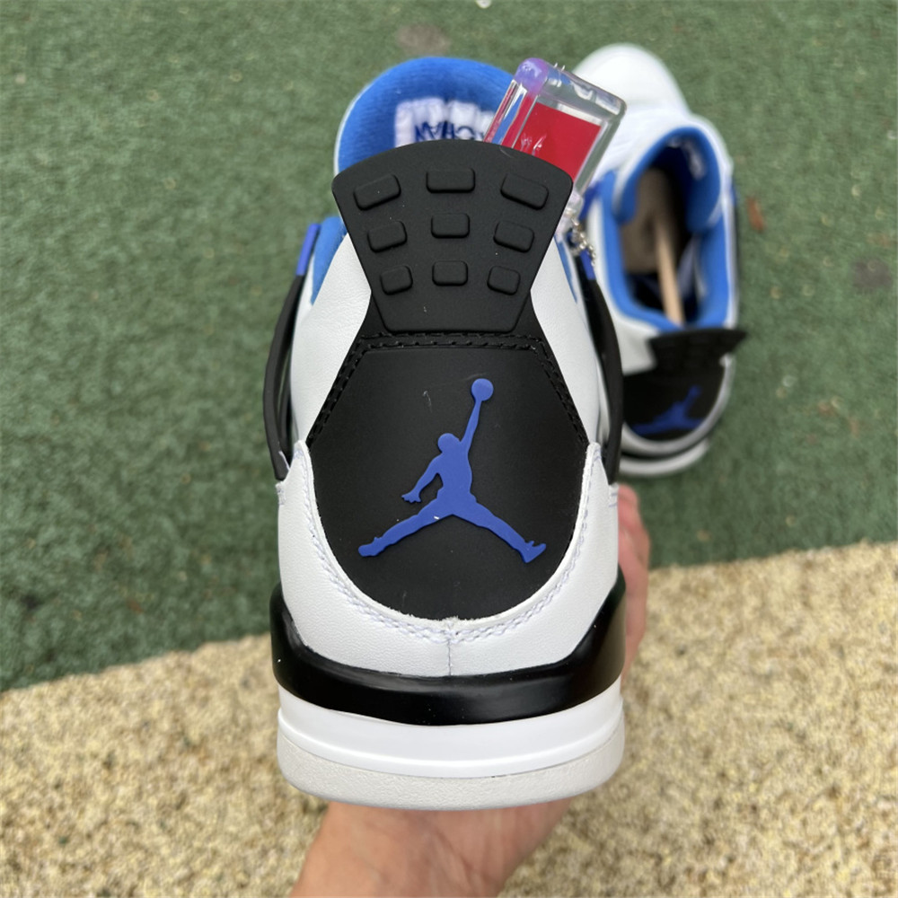 Nike Air Jordan 4 Retro White Motorsports Sneaker - EUR FASHION