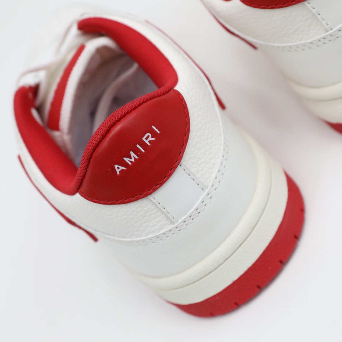 Amiri Skel-Top Low Sneaker Red/White - EUR FASHION