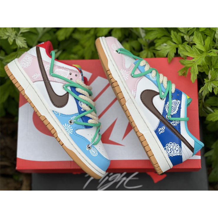Nike Dunk Colorful Cashew Nuts Low Sneaker CZ 2496-100 - EUR FASHION