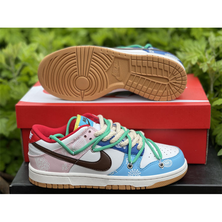 Nike Dunk Colorful Cashew Nuts Low Sneaker CZ 2496-100 - EUR FASHION