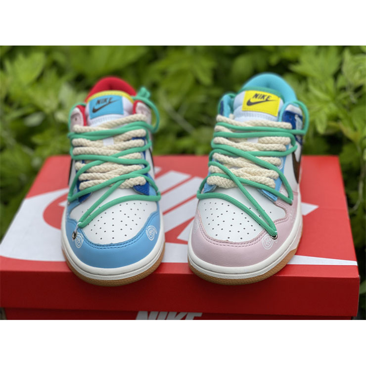 Nike Dunk Colorful Cashew Nuts Low Sneaker CZ 2496-100 - EUR FASHION