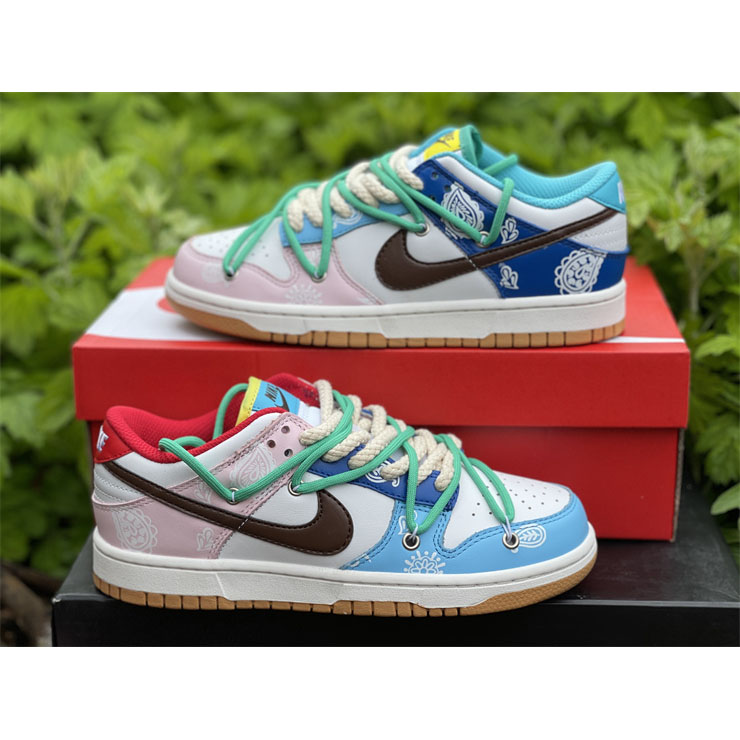 Nike Dunk Colorful Cashew Nuts Low Sneaker CZ 2496-100 - EUR FASHION