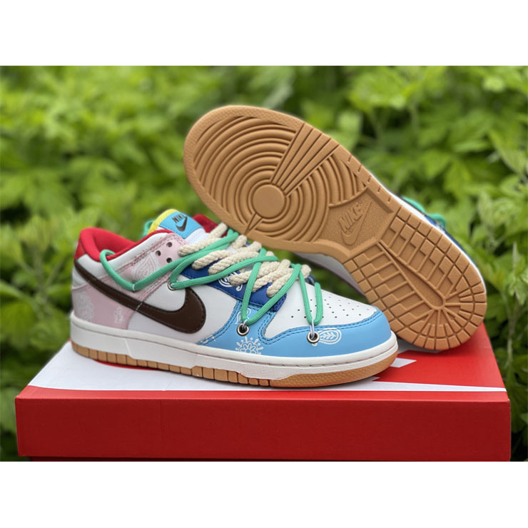 Nike Dunk Colorful Cashew Nuts Low Sneaker CZ 2496-100 - EUR FASHION