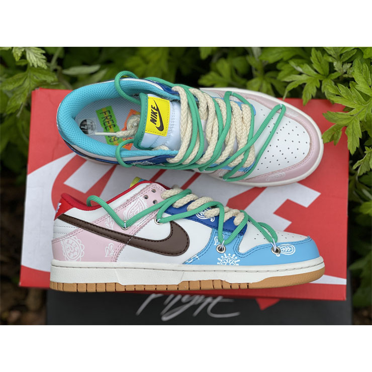 Nike Dunk Colorful Cashew Nuts Low Sneaker CZ 2496-100 - EUR FASHION