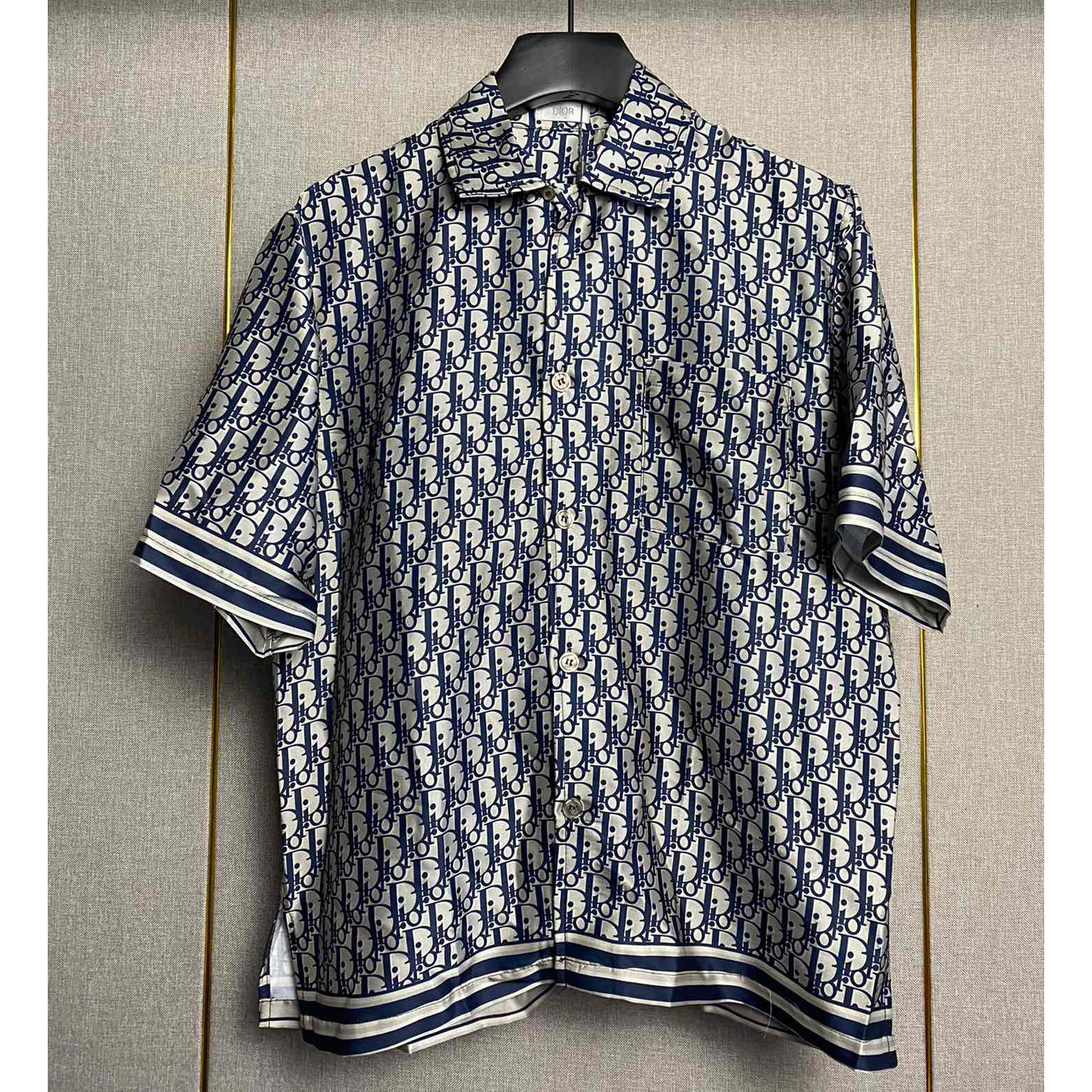 Dior Oblique Pixel Short-Sleeved Shirt And Shorts - EUR FASHION