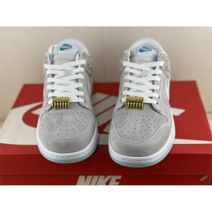 Nike Dunk Low “White Barber Shop” Sneaker  DH7614-500 - EUR FASHION