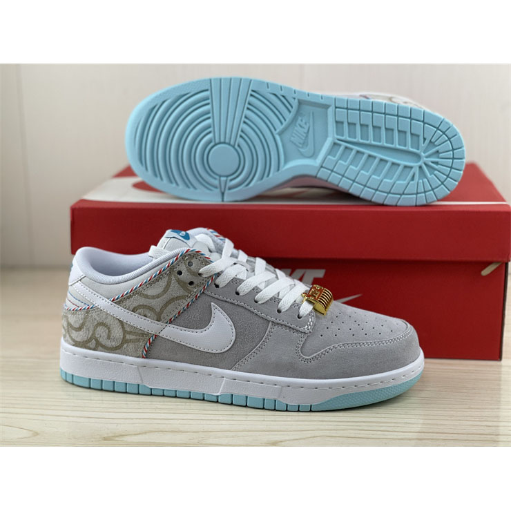 Nike Dunk Low “White Barber Shop” Sneaker  DH7614-500 - EUR FASHION