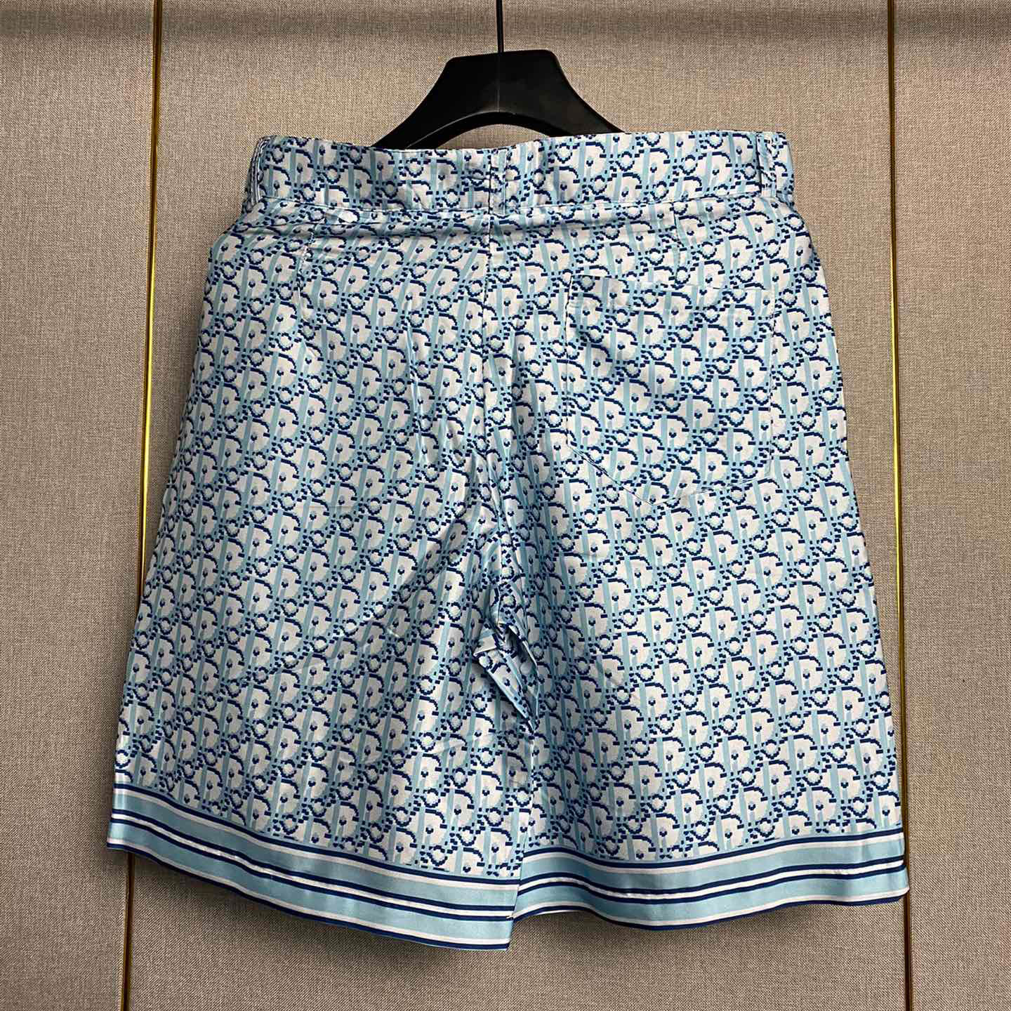 Dior Oblique Pixel Short-Sleeved Shirt And Shorts - EUR FASHION