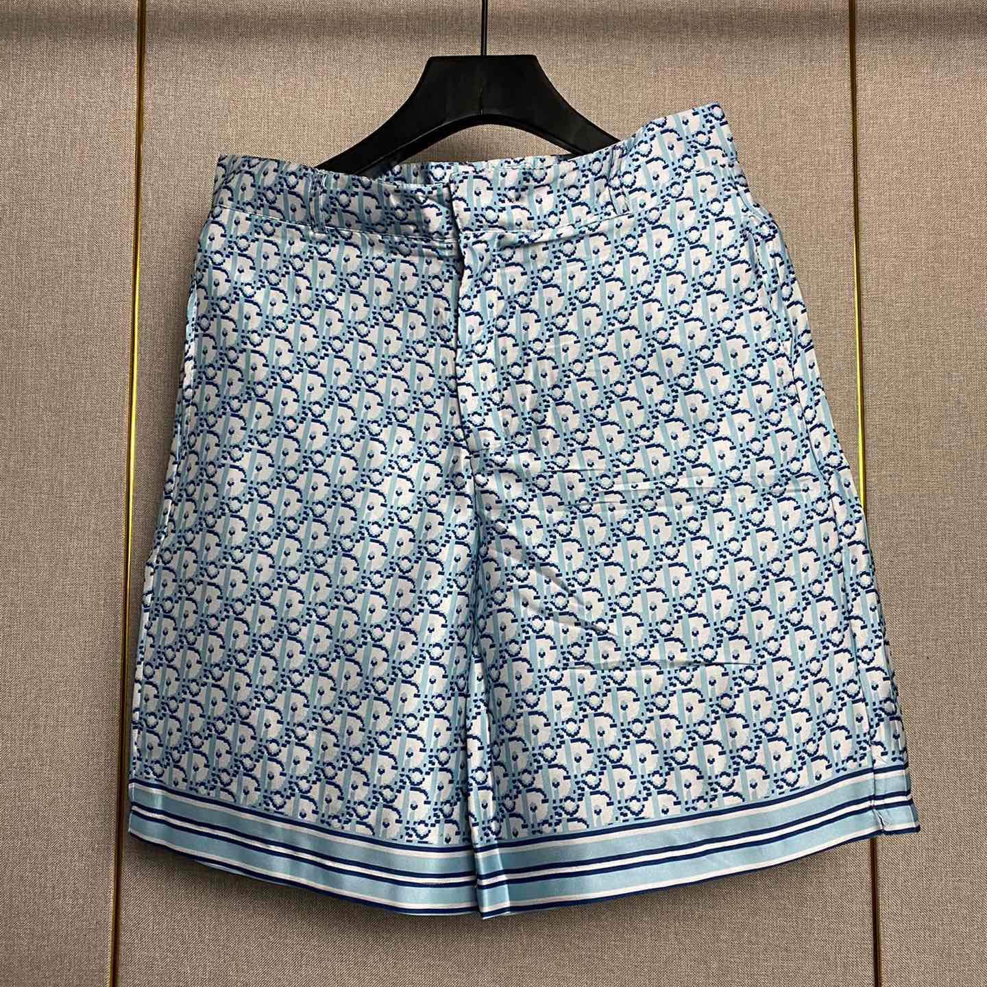Dior Oblique Pixel Short-Sleeved Shirt And Shorts - EUR FASHION