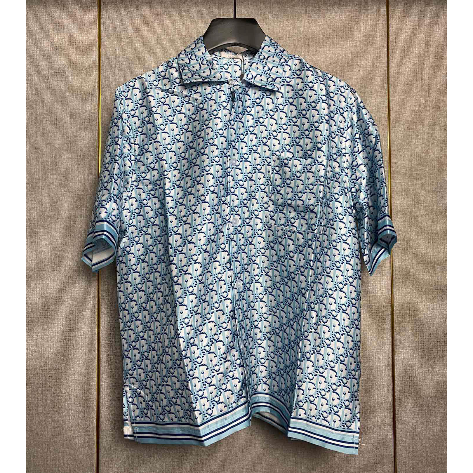 Dior Oblique Pixel Short-Sleeved Shirt And Shorts - EUR FASHION