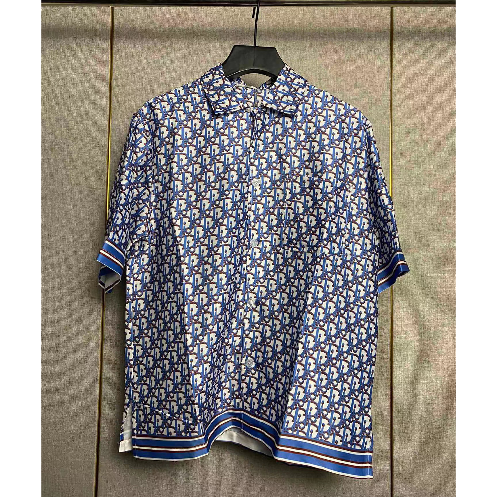 Dior Oblique Pixel Short-Sleeved Shirt And Shorts - EUR FASHION