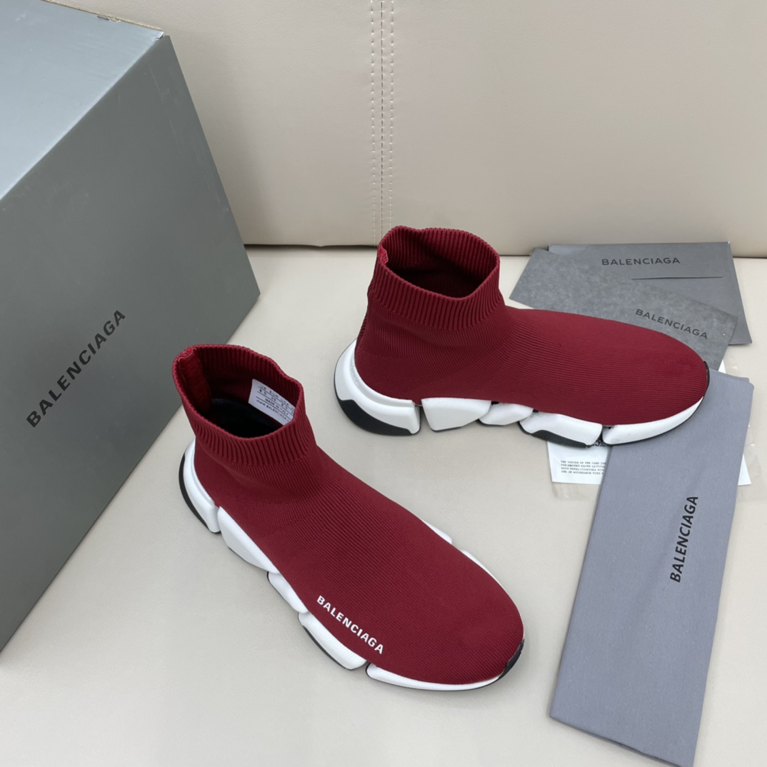 Balenciaga  Speed 2.0 Recycled Knit Sneaker  - EUR FASHION